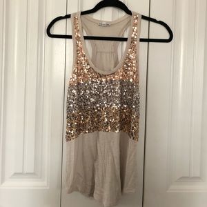 Express Sequin Tank
